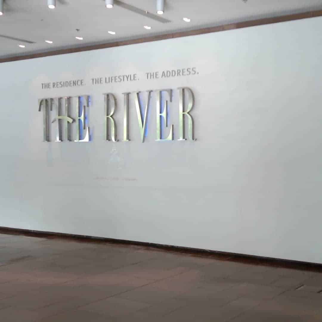the river