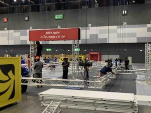 งานให้เช่าทรัส mobile Expo